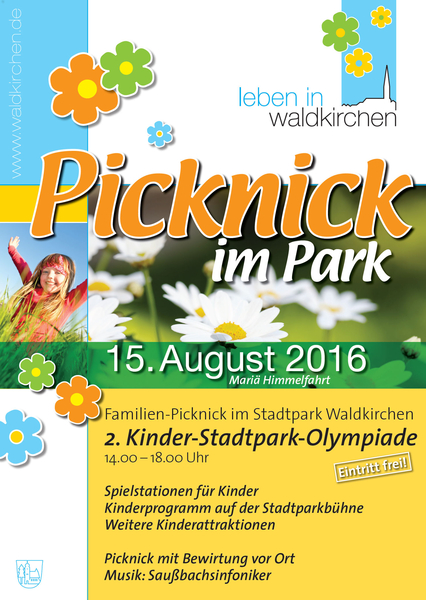 Picknick im Park Flyer